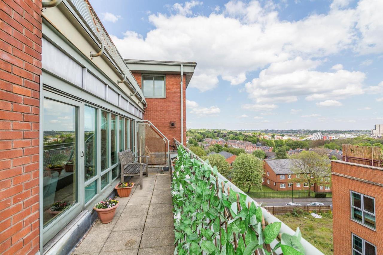 Raleigh Penthouse, Luxury Apartment With Balcony And Parking Nottingham Buitenkant foto